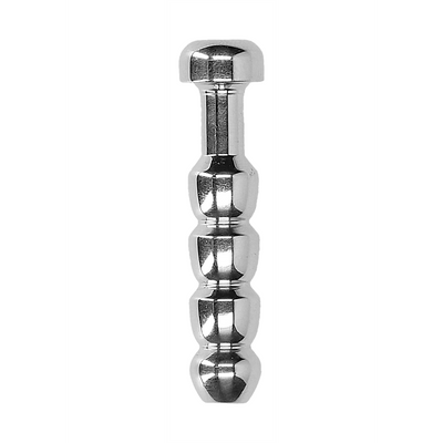 Ouch! by Shots Ribbed Hollow Penis Plug - 0.4 / 10 mm Top Merken Winkel